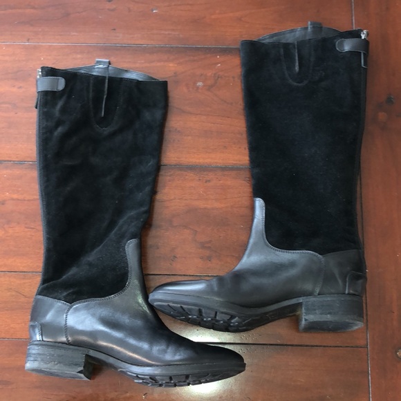 Sam Edelman
Black Knee High Riding Leather Suede Boots Size 9 - Picture 2 of 6
